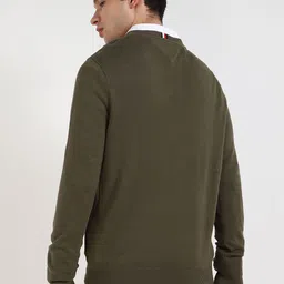 Tommy Hilfiger Men Cotton Ribbed Long Sleeves Pullover image 3