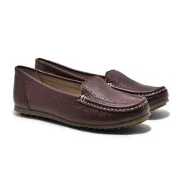 WOODLAND Women's Red Loafers-picture-20