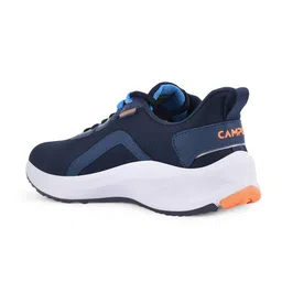 Campus Men Blue Mesh Running Non-Marking Shoes image 2