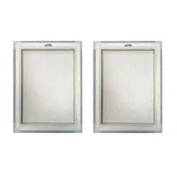 The Art House Set of 2 Brown & Green Abstract Wood Wall Art image 4