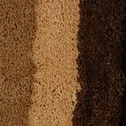 HOSTA HOMES Brown & Beige Water Absorbent Bath Rug image 4