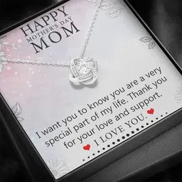 fabunora Best Mother's Day Gift For Mom - 925 Sterling Silver Pendant Gift | With Certificate Of Authenticity And 925 Stamp For Womens image 3