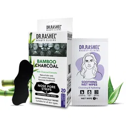 DR.RASHEL Set Of 2 Bamboo Charcoal Nose Strips 10 Strips Each image 1