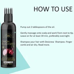 Desi Crew Set Of 4 100% Pure & Natural Onion Blackseed Oil - 100 ml Each image 3