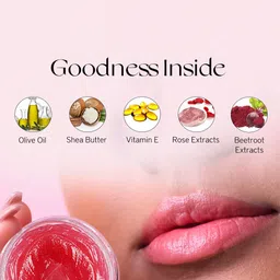 Nourish Mantra Set Of 2 Rose Repair & Beetroot Blast Lip Balm 12g Each image 3