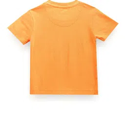 U.S. Polo Assn. Kids Boys Printed Pure Cotton T-shirt image 2