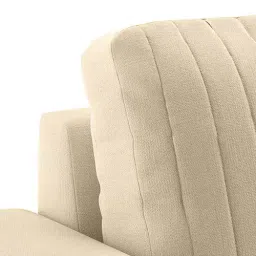 urban ladder create Granada Premium 2 Seater Fabric Sofa in Birch Beige Colour image 3