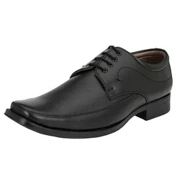 vitoria Fashionable l Men Black Lace Formal Shoes with Dark Gray Socks & Women Cheri image 2