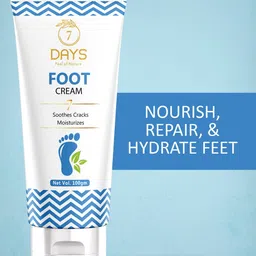7daysnatural 7 DAYS Feel Of Nature Set Of 2 Foot Cream For Dry & Cracked Feet - 100g Each image 5
