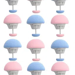 Bed Sheet Clips Duvet Cover Holding Clips Non-Slip Cover Fixator Comforter Quilt Holder with One-Key Unlock for Blanket Bed Sheet Curtain Socks Mattress (Multicolor, Pack of 12) image 1