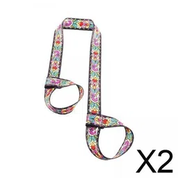 bnf® 2xYoga Mat Strap Men Women Adult Yoga Mat Carrier Strap for Gym Sports Pilates Colorful | Fitness, Running & Yoga | Yoga & Pilates | Mat Carriers & Bags image 2