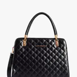 lino perros Textured Handbag with Detachable Sling Strap-picture-34