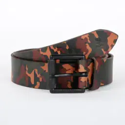 woodland Camouflage Print Belt with Buckle Closure-picture-36