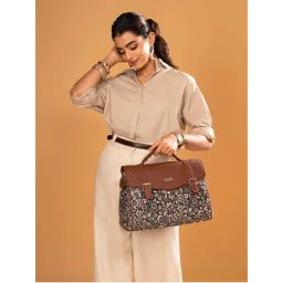 Zouk Konkona Heritage Satchel Bag - Flomotif-picture-44