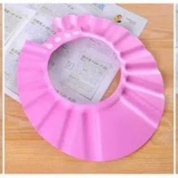 Adjustable Baby Shower Cap Ear Cover Bath Hat Wash Hair A image 3