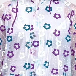 rainbow RAINCOATS Women's Raincoats Fabrics | Garima Print (Z) with 100% Waterproof Protection image 1