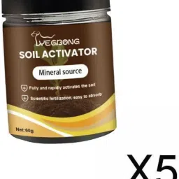 JAZZY PEARLS® 5xSoil Activated Soil Amendments for Seedling Compost Raised Garden Beds Lawns image 1