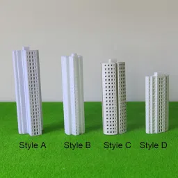 ATORSE™ Diorama Residential Building 1/800 Construction Building Landscape Materials Style A|Toys & Hobbies image 5