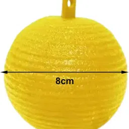 3xFruit Fly Traps Outdoor Hanging Yellow for Camping Vegetable Gardens Outside image 3