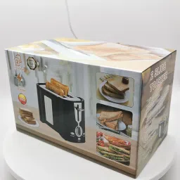 MERISHOPP®Counter Toaster 2 Slices Convenient Adjustable Bread Maker Toast Puff Pastry|Home & Garden | Kitchen Dining & Bar | Small Kitchen Appliances | Toasters image 1