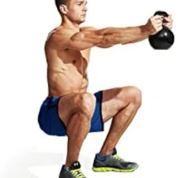 Cougar Vinyl Kettlebell for Home Gym, Kettlebells for Strength Training, Fitness & Cardio Training -2 KG image 4