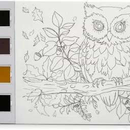 Thoovi - Premium Watercolours - Serene Strokes - Watercolour Illustration Book image 3