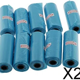 CALANDIS® 2X10Rolls Leak-Proof Diaper Bag Refills Waste Bag Blue for Kids Pet Accs | Diapering | Diaper Disposal image 1