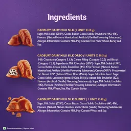 Cadbury Dairy Milk Silk Special Assorted Valentine'S Chocolates Potli Gift Pack With Teddy Keychain,232 Gram image 3