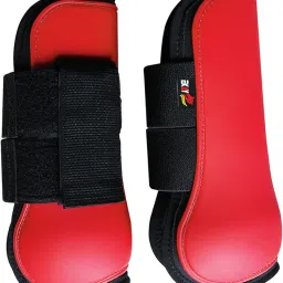 calandis Calandis™ Leg Boot Front Hind Leg Wraps Tendon Boots Adjustable L Front Red | Horse Boots | Horse Wear | Equestrian | Outdoor Sports image 4