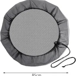 4X85Cm Mesh Cover Netting for Rain Barrels for Garden Small Objects Preventing | Home & Garden | Yard, Garden & Outdoor Living | Gardening Supplies image 2