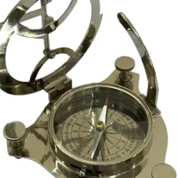 Sundial Compass for Hiking and Camping, 3 Inches, Nautical Pocket Maritime Navigation Tool image 4