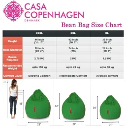 Casa Copenhagen Premium Virgin Grade Thermocol Balls Refill for Pillows, Sofa, Bean Bags, Soft Toys & Beans for Bean Bag Refill 500 Gram(Snow White) image 4