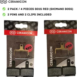 B01S RED Brake Pads image 5