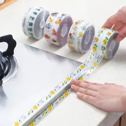 JAZZY PEARLS® 3xCaulk Strip 1MX3.8cm Waterproof Sealing Tape for Kitchen Sink Toilet Bathtub Style A image 4