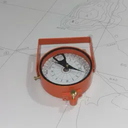 Professional Surveying Compass – Precision Geological & Navigation Compass with Clinometer, Metal Casing, and Sighting Mirror – Field Engineering & Outdoor Navigation Tool image 3