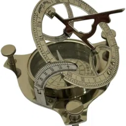 Sundial Compass for Hiking and Camping, 3 Inches, Nautical Pocket Maritime Navigation Tool image 5