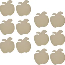 Enakshi® 3x12 Pieces Natural Wood Plaque Sign Slices Unfinished Wooden Shapes |Crafts | Multi-Purpose Craft Supplies | Crafting Pieces | Wooden Pieces image 4