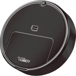 ATORSE Household Robot Automatic Vacuum Cleaner Floor Sweeping for Corner Black image 4