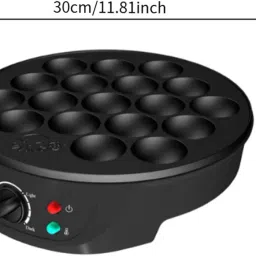 Electric Takoyaki Maker 18 Holes Takoyaki Grill Pan for Restaurant Cafe Home image 2