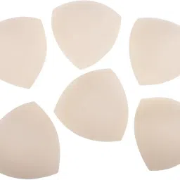 enakshi (label) Enakshi® 2x3 Pairs Soft Women's Triangle Bra Pads Inserts for Sports Bra Bikini |Crafts | Sewing | Foundations & Undergarments | Bra Cup Pads image 2