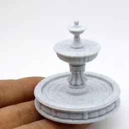 ZOOMELLA Miniature Decorative Fountain Terrarium Figurine Garden Small Pound Birdbath image 2