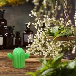 53ARTS Silicone Candle Mold Cactus Candles Molds DIY Cute 3D Clay Craft Mould for Fondant Handmade Soap Lotion Bar Wax Casting Crayon Cake Ice Cream Clay Cake Decorating Tools Set image 4