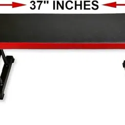 IBSFlat Weight Bench- Up to 220 kg Capacity Exercise Bench for Weight Strength Training, Sit Up Abs Fitness Bench for Full Body Workout of Home Gym image 4