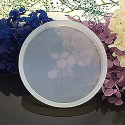 5 Inch Silicone Resin Molds – Round Epoxy Moulds for Coasters, Jewelry, Art Crafts, DIY Resin Projects, Durable & Reusable Silicone (2 Pack) image 4