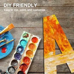 MGTECH 17 Inch Large Wooden Letter B, 1/4 in Thick Big Wood Letter for Crafts and Wall Decor image 2