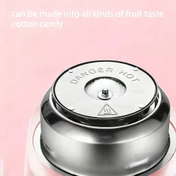 Mini Cotton Candy Machine for Kids, Includes Sugar Scoop, Sticks Cotton Candy Maker for Birthday Party, Gifts, Home Uses image 3