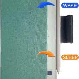 ZhaoCo Case for Remarkable Paper Pro Move 7.3 inch, PU Leather Slim Lightweight Book Folio Protective Magnetic Cover - Cyan image 2