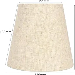 JAZZY PEARLS® 2xModern Fabric Lampshade Drum Lamp Shade for Living Room Dining Room image 3