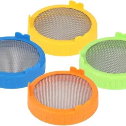 Sprouts Growing Lid Easy to Clean Mung Bean Sprouts Growing Lid Yellow1 Sprouting Lid Colanders, Strainers & Sifters Kitchen Tools & Gadgets | Kitchen, Dining & Bar image 5