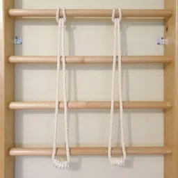 ESSELKAY Iyengar Yoga Wall Ropes, Premium Cotton, 2-Pack for Restorative & Anti-Gravity Poses image 2